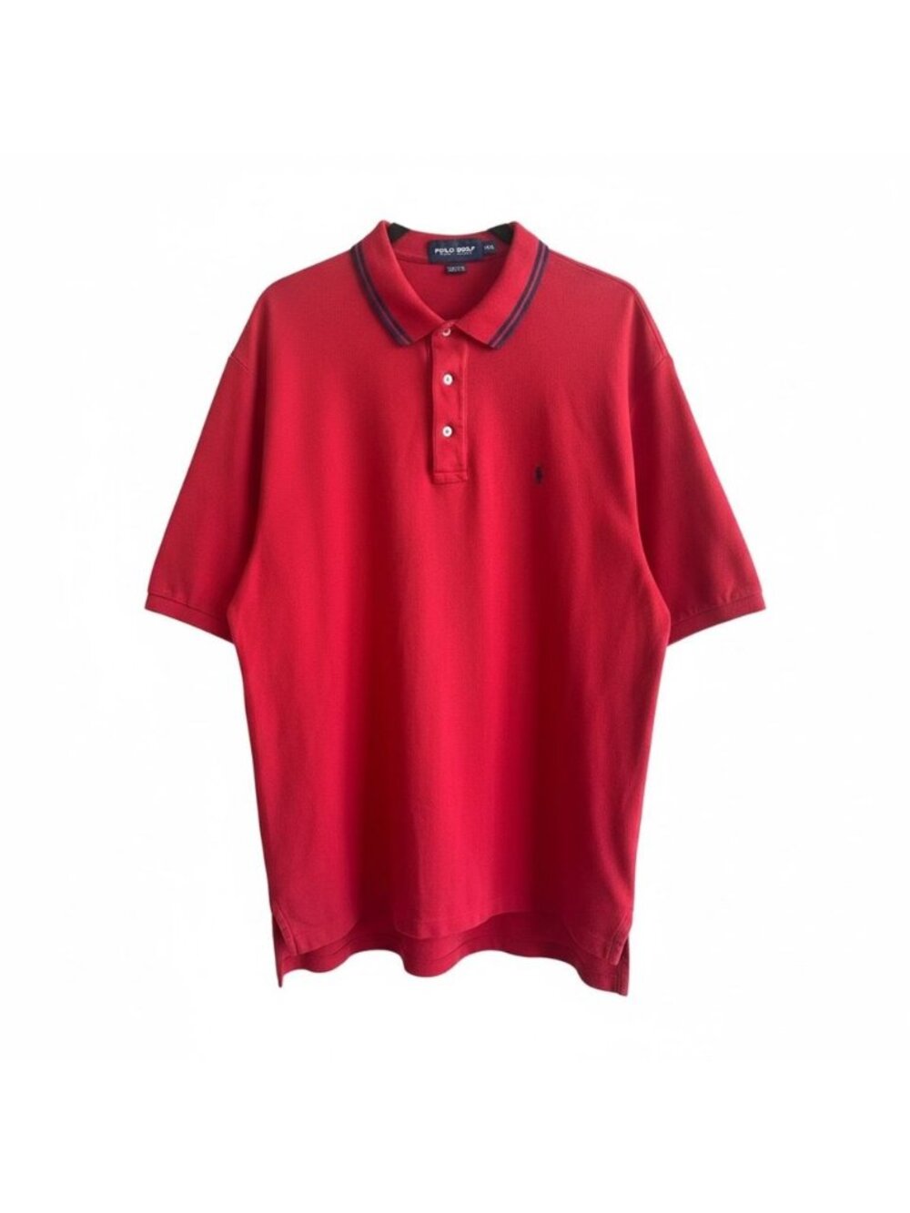 Polo Golf Ralph Lauren Men's Red Cotton Polo Golf Shirt Size XXL
